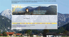 Desktop Screenshot of ferienwohnung-wasen.de